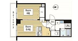 マンション荻窪 1DKの間取図画像