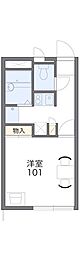 間取図画像 1K