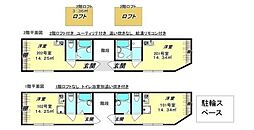 グリーンパレス板橋 2階ワンルームの間取り