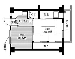 ビレッジハウス草部5号棟 1階