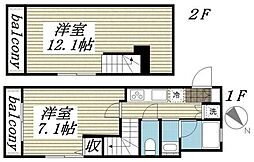 MycribJ.M.Y 2Kの間取図画像