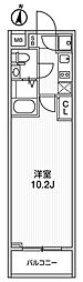 BeverlyHomes石神井台 1Kの間取図画像