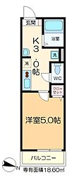 間取図画像 1K