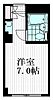 六本木ユニハウス3階8.0万円
