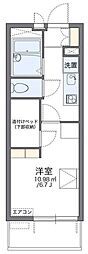 レオパレスHIRO 1Kの間取図画像