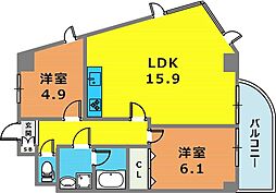ステラ田中町 6階