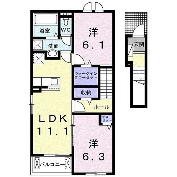 同じ建物の物件間取り写真 - ID:211047019366