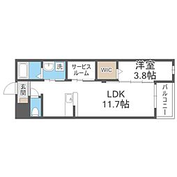 間取図画像 1SLDK
