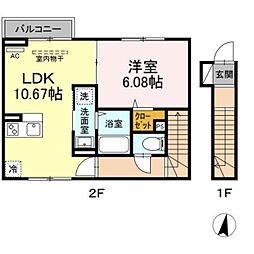 セレスティア北小岩 2階/-