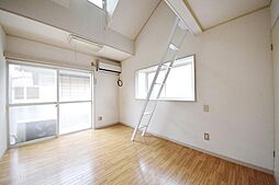 フラットハイツ上福岡 2階ワンルームのリビング/ダイニング