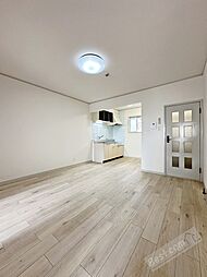 南海高野線 北野田駅 徒歩18分の賃貸アパート 1階2LDKのリビング/ダイニング