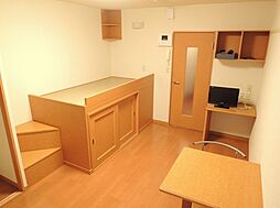 レオパレスやまもと 1階1Kのリビング/ダイニング