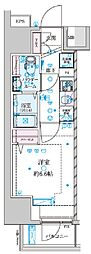 GENOVIA草加 1Kの間取図画像