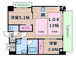 ノルデンタワー南森町アドバンス 7階/-