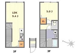 サザンロード保谷 1LDKの間取図画像