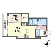 シーサム 00101 ｜ 茨城県水戸市見和２丁目209-1（賃貸マンション1LDK・1階・41.85㎡） その2