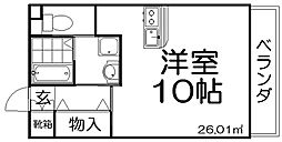 間取図画像 ワンルーム