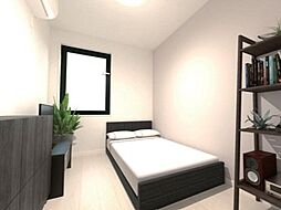 アレクシス羽田 1階ワンルームのリビング/ダイニング