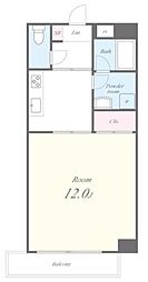 ガーデンプラザ 1Kの間取図画像