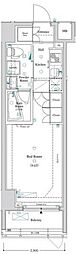 ARKMARK石川台 1Kの間取図画像