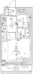 ユリカロゼAZEST高島平 1Kの間取図画像