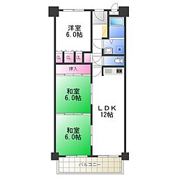 グランドパレス長居 5階/-