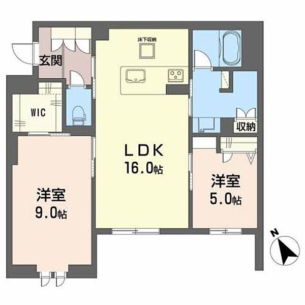 ロイヤルシャーメゾン高松 A0103｜宮崎県宮崎市南高松町(賃貸マンション2LDK・1階・71.40㎡)の写真 その2