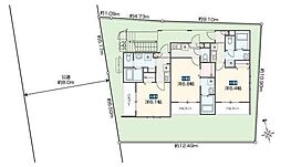 Ｆｏｒｅｓｔ Ｐａｒｋ Ｈｉｌｌｓ 3階1Kの間取り