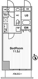 URBANFLATSIkebukuroPremium 1Kの間取図画像