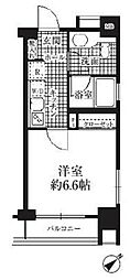 HF銀座レジデンス 1Kの間取図画像