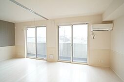 東京メトロ東西線 妙典駅 徒歩8分の賃貸アパート 3階2LDKのリビング/ダイニング