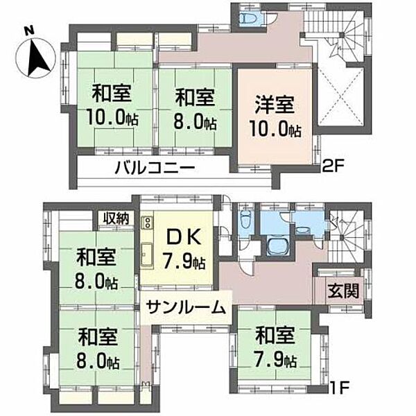 画像2:間取図