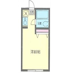 ロイヤルハイム ワンルームの間取図画像