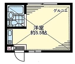 間取図画像 ワンルーム