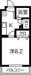 間取図画像 1K