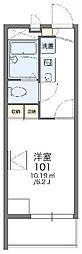 レオパレスクリナーレみなみ野 1Kの間取図画像