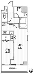 ブラウ本所一丁目 1LDKの間取図画像