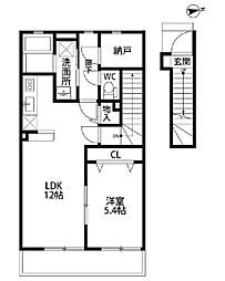 間取図画像 1SLDK