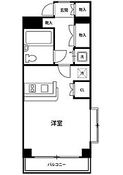 ワコーレエレガンス東四ツ木No.2 ワンルームの間取図画像