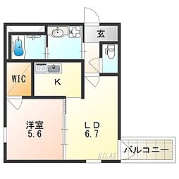 フジパレス清水丘V番館 3階