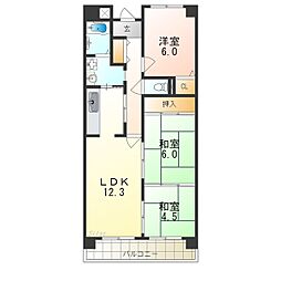 ボナージュ石橋 6階