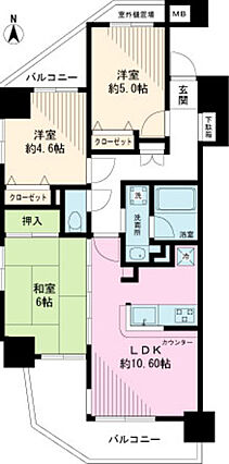 日神パレステージ亀戸第６_間取り_0