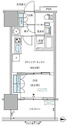 江東区大島4丁目マンション 1DKの間取図画像