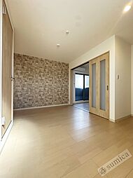 近鉄大阪線 近鉄八尾駅 徒歩10分の賃貸アパート 1階1LDKのリビング/ダイニング