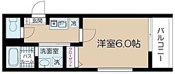 JR総武線 吉祥寺駅 徒歩7分の賃貸マンション 3階1Kの間取り
