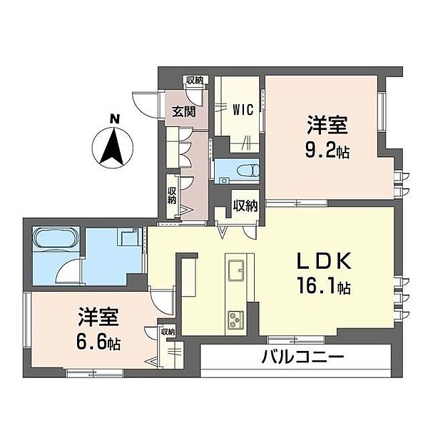 同じ建物の物件間取り写真 - ID:211045613847