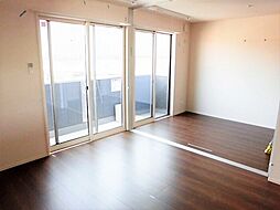 ラフィネ宿河原 203 2階1LDKのリビング/ダイニング