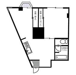モンシャトー田無成和 2DKの間取図画像
