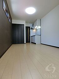 南海高野線 沢ノ町駅 徒歩3分の賃貸アパート 3階1LDKのリビング/ダイニング