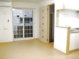 ベルグ若松 1階1LDKのリビング/ダイニング